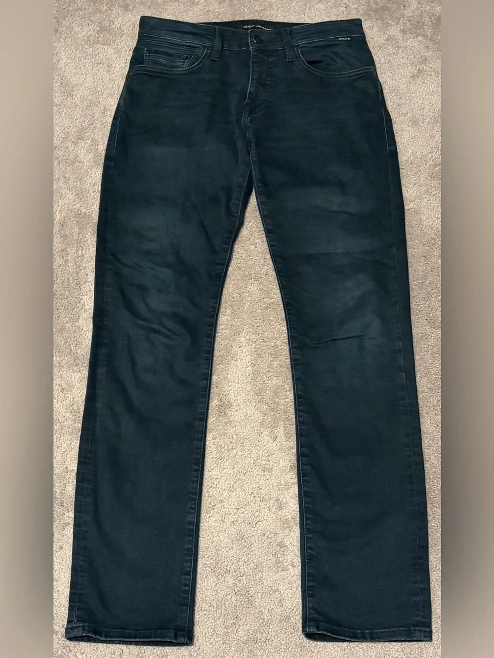 Mavi Marcus Slim Straight Leg Jeans Mens Size 30x32 Blue Cotton Stretch